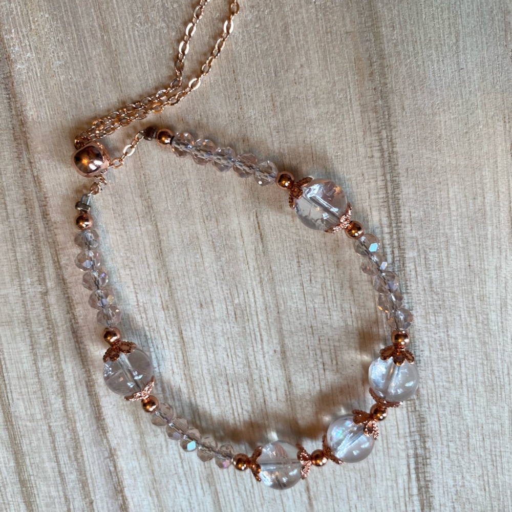 Elegant Crystal Beaded Bracelet